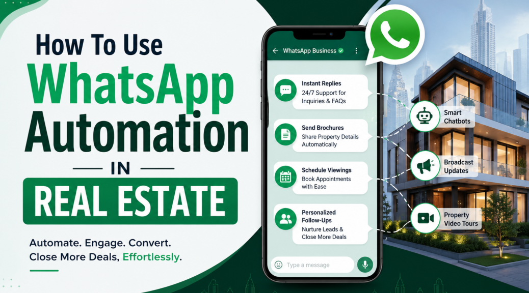 How To Use WhatsApp Automation In Real Estate